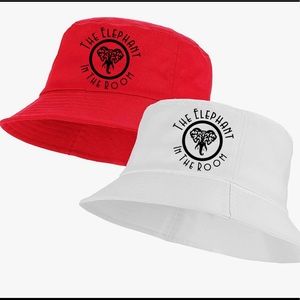 THE ELEPHANT IN THE ROOM BUCKET HATS